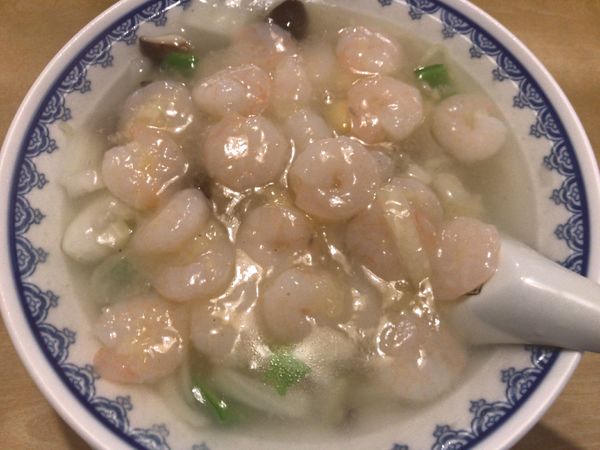 「海老そば900→クーポン800円」@中華飯店 康楽の写真