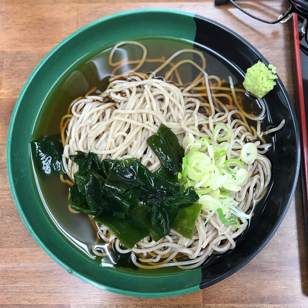 「冷 かけそば」@山長そばの写真