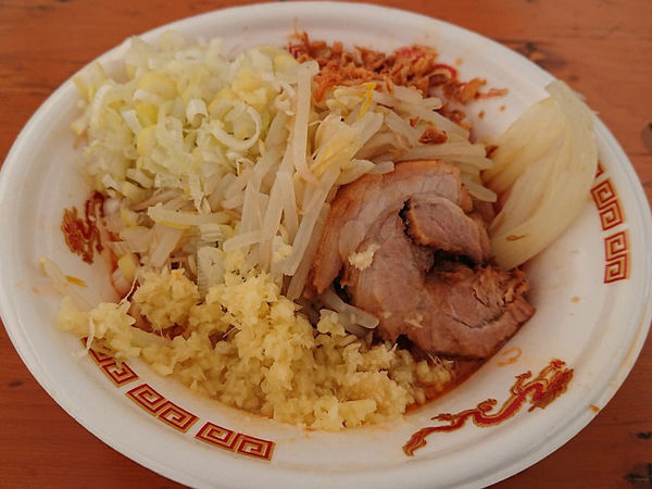「濃厚味噌まぜそば、ショウガ」@大つけ麺博 美味しいラーメン集まりすぎ祭の写真