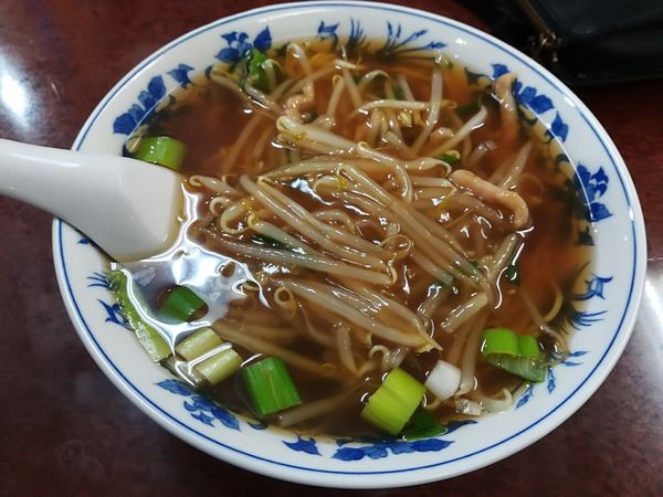 「10/22 サンマー麺固め660円」@李園の写真
