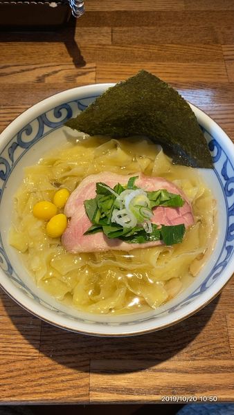 「松茸のどびん蒸し風ラーメン」@らー麺屋 バリバリジョニーの写真