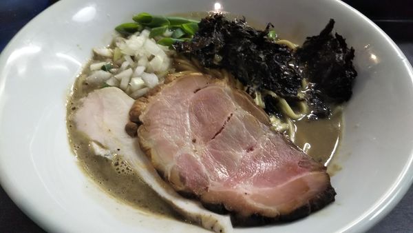 「濃厚＋和え玉（塩）」@麺処 晴の写真