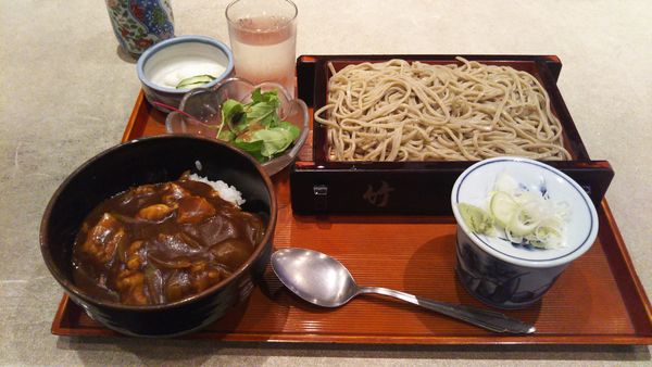 「ランチセット ミニカレー丼」@竹前の写真