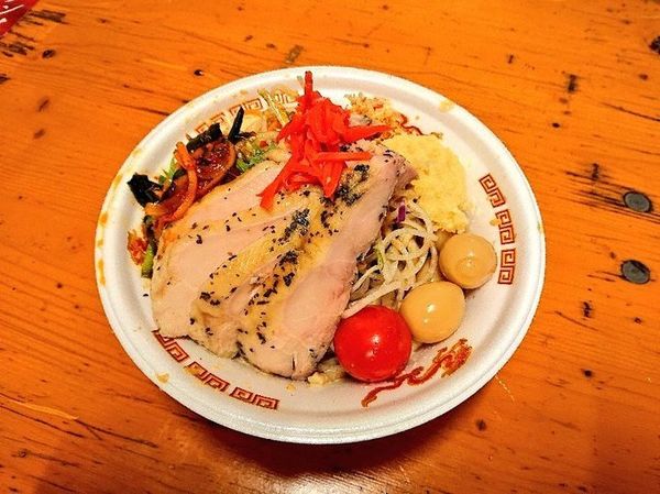 「宮し中華＋トッピング全部のせ」@大つけ麺博 美味しいラーメン集まりすぎ祭の写真