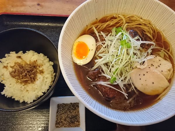 「【限定】山賊焼きの中華そば ￥800」@和風らーめん 凪の写真