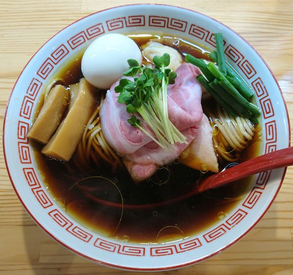 「(松)特級中華そば 醤油」@自家製麺 くろ松の写真