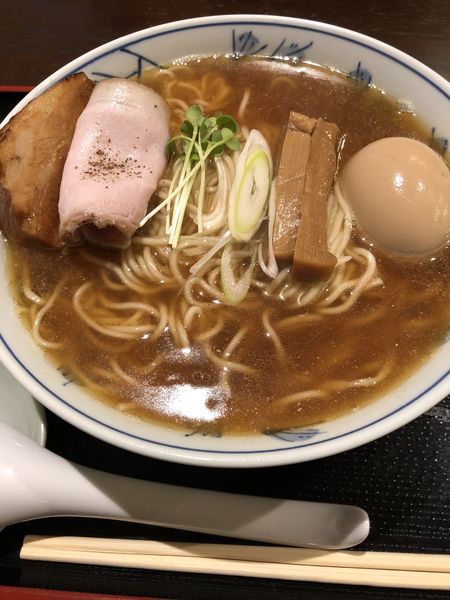 「特製煮干そば」@食煅 もみじの写真