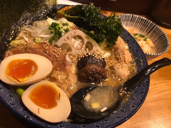「特選鶏白湯ラーメン」@和風楽麺 四代目 ひのでや 大宮店の写真