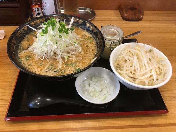 「味噌ラーメン(690¥)」@優勝軒 日立店の写真
