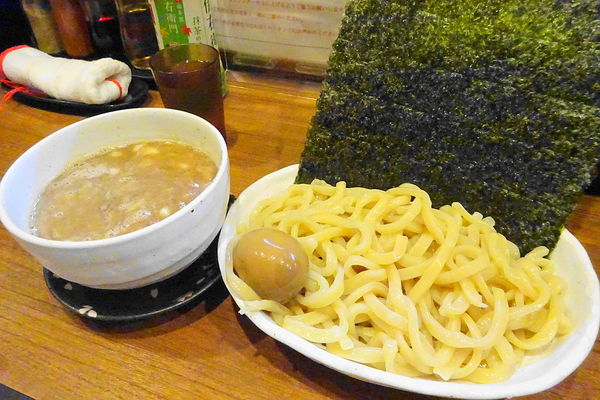 「バカつけ麺８００円＋煮たまご１２０円」@麺バカ息子の写真