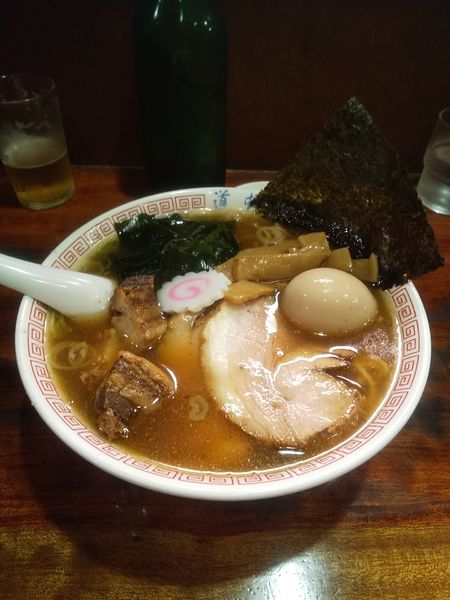 「特製中華そば」@中華めん処 道頓堀の写真