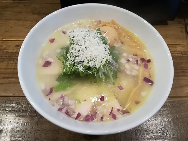 「10/25 味玉チャーシュー鶏白湯1,250円」@Ramen Free Birdsの写真
