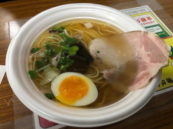 「京鴨ノドグロ煮干しそば」@東京ラーメンショー2019の写真