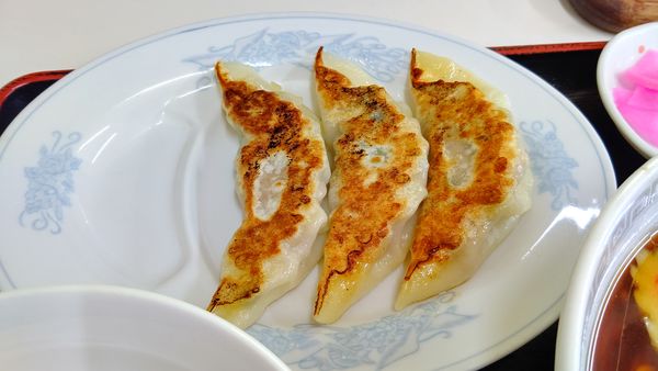 「お得なセットの３個餃子」@豊春の写真