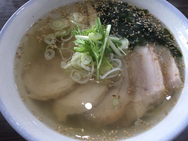 「塩ラーメン＋チャシュートッピング：670＋240円」@麺屋BOOTHの写真