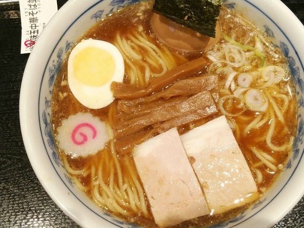 「半熟味玉中華そば（並）」@松戸富田麺絆の写真