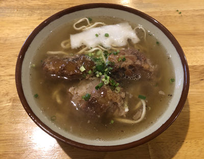 「軟骨ソーキ（中）（750円）」@沖縄料理あさひの写真
