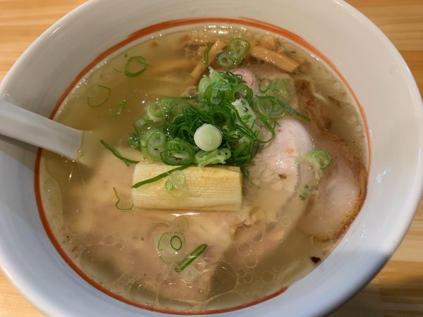 「らーめん塩780円」@川の先の上の写真