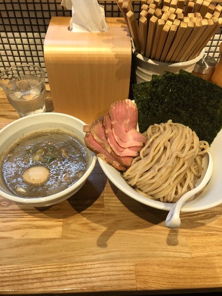 「全部入り煮干しつけ麺」@らーめん 改の写真
