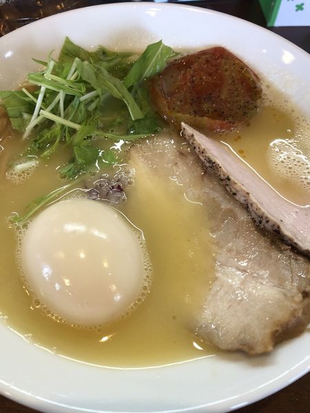 「鶏白湯　塩」@麺屋 京介の写真