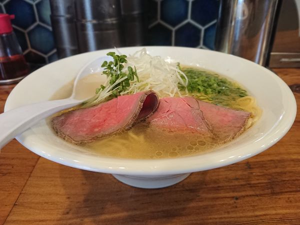 「牛塩らーめん」@竹麓輔らーめん創作工房の写真