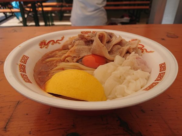 「【ゴールデンタイガー】TKM＋金虎トッピング」@大つけ麺博 美味しいラーメン集まりすぎ祭の写真