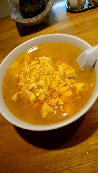 「塩マーボーラー麺    820円」@中華ダイニング 海菜楼の写真