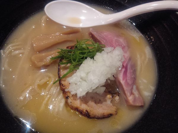 「濃厚鶏そば８００円」@麺処 青野の写真