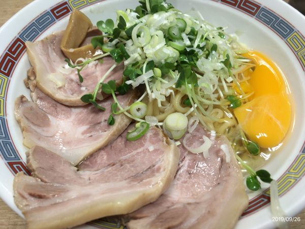 「チャーシュー油そば」@宝華らぁめんの写真