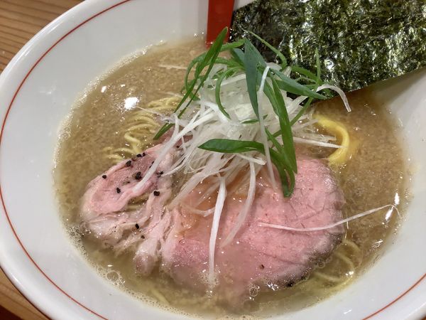 「煮干し背脂らーめん 800円」@城下町 どすんの写真