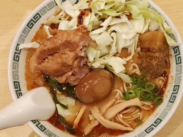 「太肉麺（大盛）」@桂花ラーメン 新宿ふぁんてんの写真