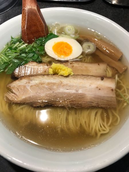 「和風柚子柳麺」@麺屋ひょっとこ 銀座店の写真