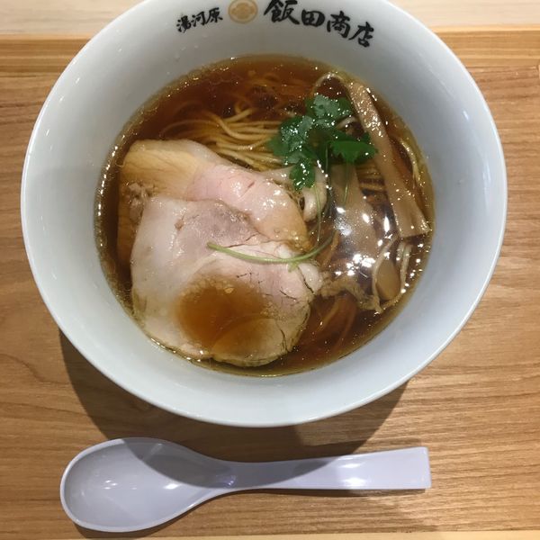 「醤油らーめん」@飯田商店 湯河原本店の写真