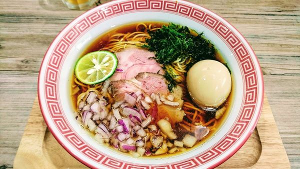 「【限定】和らぁ麺+味玉(クーポンサービス)」@徳島NOODLE ぱどるの写真