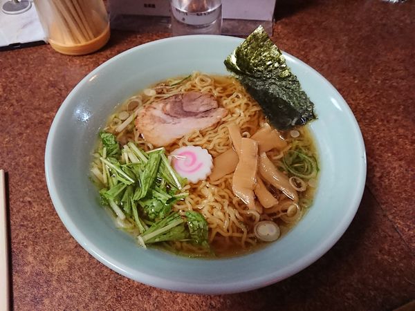 「ラーメン 750円」@居酒屋 ラーメン 香の写真