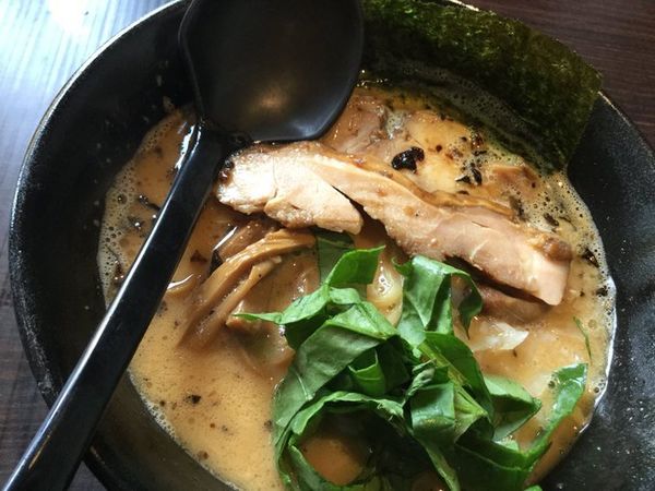 「こく玉鶏ラーメン」@鶏がら屋の写真