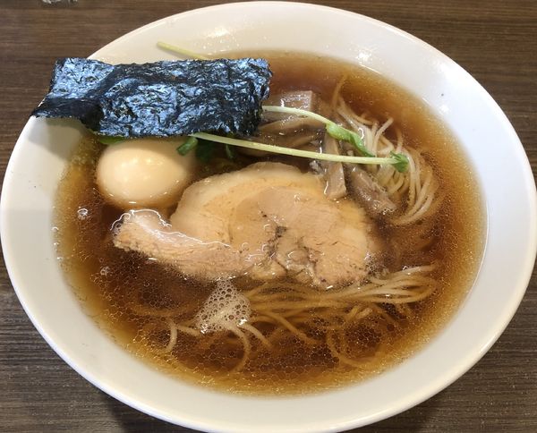 「のどぐろ正油らーめん＋味玉（￥800＋￥100）」@らーめん 夢中の写真