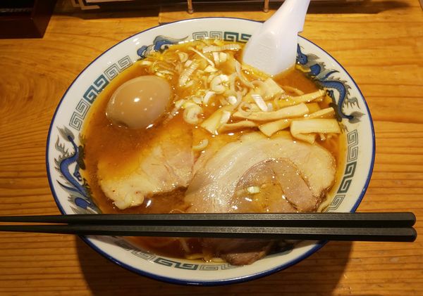 「青葉らぁめん・味噌(中盛り)」@らあめん青葉の写真