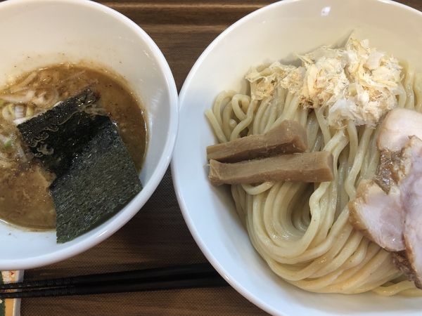 「大山鶏のつけめん、大盛」@つけめん さなだの写真