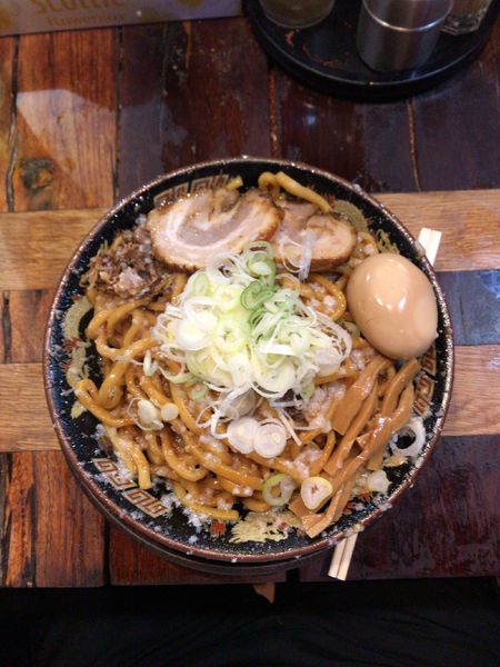 「爆盛油麺」@らーめん 平太周 味庵の写真