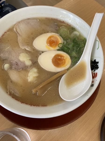 「味玉ラーメン」@ラーメン 横綱 港店の写真