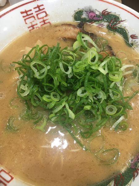 「こってり背脂中華そば¥720」@中華そば 花京 大正店の写真