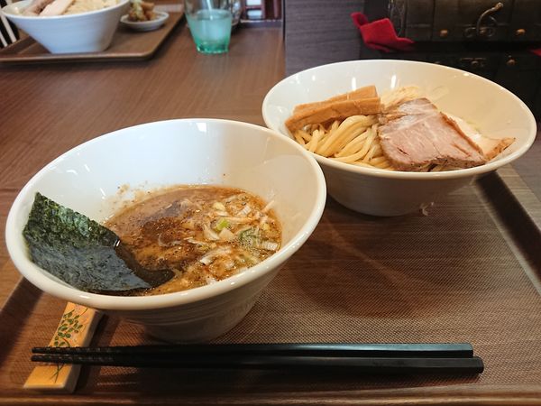 「大山鶏のつけめん」@つけめん さなだの写真