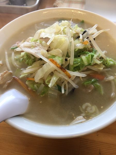 「タンメン」@ラーメン・餃子 敏亭の写真