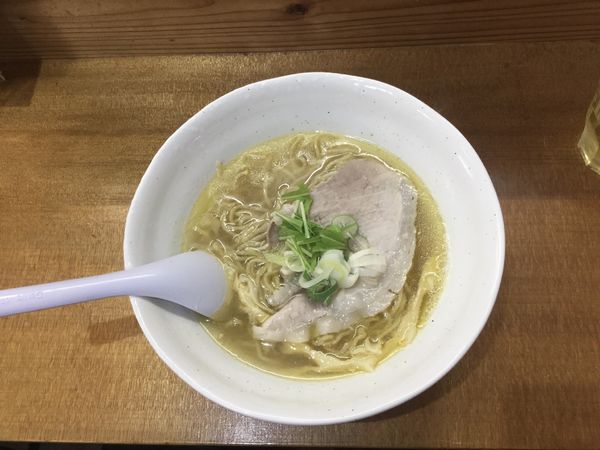 「塩ラーメン(¥550)」@らーめん 波の花の写真