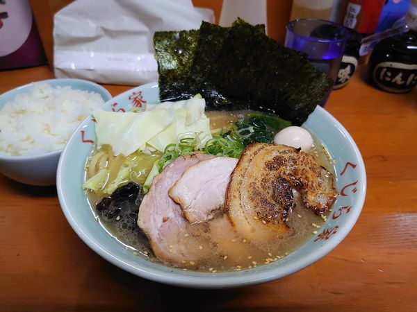 「ラーメンセット」@ラーメン くじら家の写真