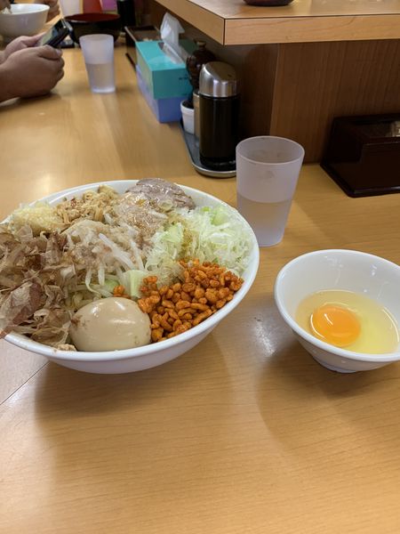 「まぜそば」@ラーメン ○菅の写真