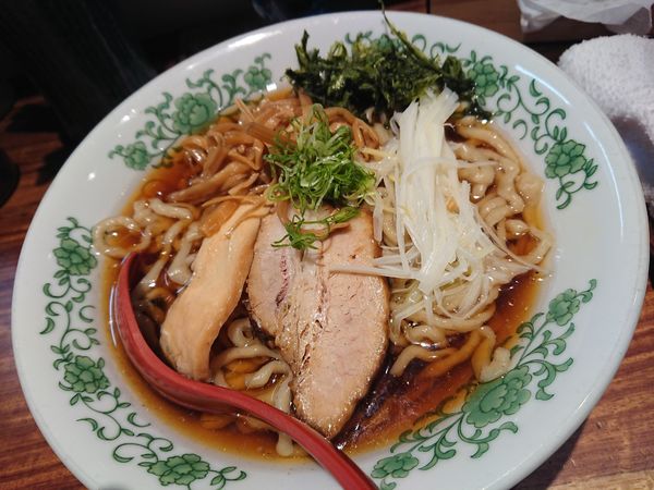 「極太中華そば　830円」@仙臺 くろく 定禅寺の写真