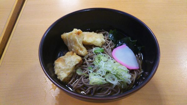 「鶏天そば　大盛」@筑波大学 3A棟フードコート うどん・そば店の写真