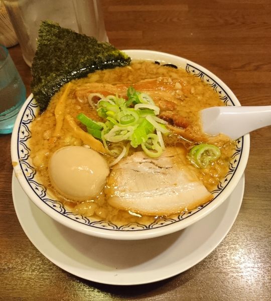 「味玉角煮ばんから 大盛」@東京豚骨拉麺 ばんから 熊谷店の写真